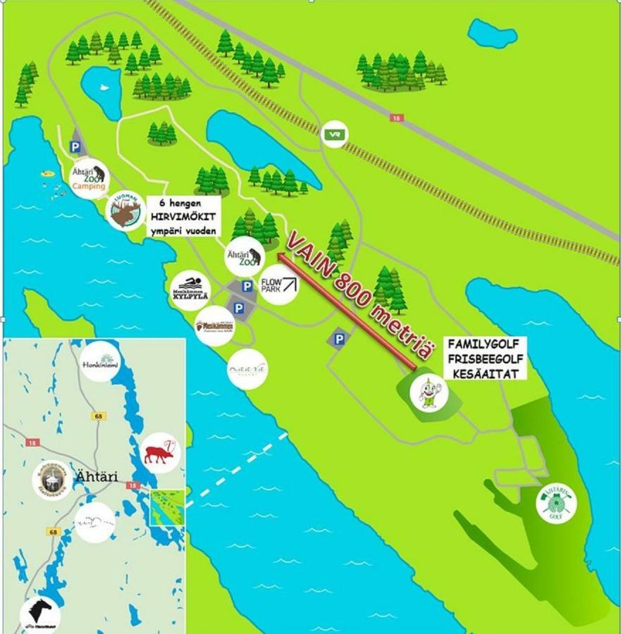 Hotel Kesaeaitat Ähtäri Exteriér fotografie